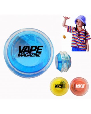 Transparent Plastic Light Up YoYo 