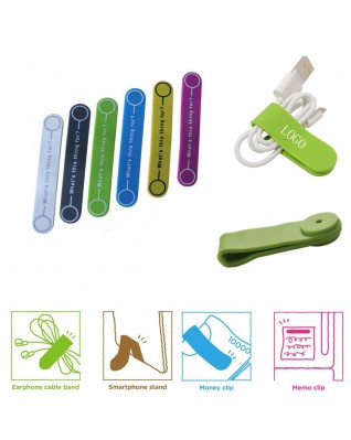 Multi-Function Magnetic Silicone Clip