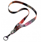 Polyester Lanyard Metal Crimp