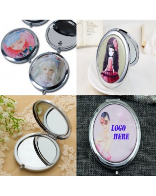 Round Compact Mirror