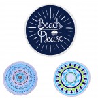 Round Beach Towel
