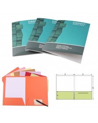 A4 Two Pockets File Holder