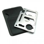 Stainless Steel 11 in 1 Credit Card Wallet Knife