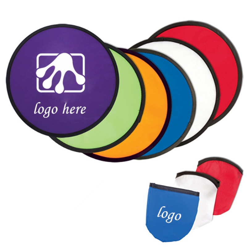 10" Folding Flying Disc with Pouch